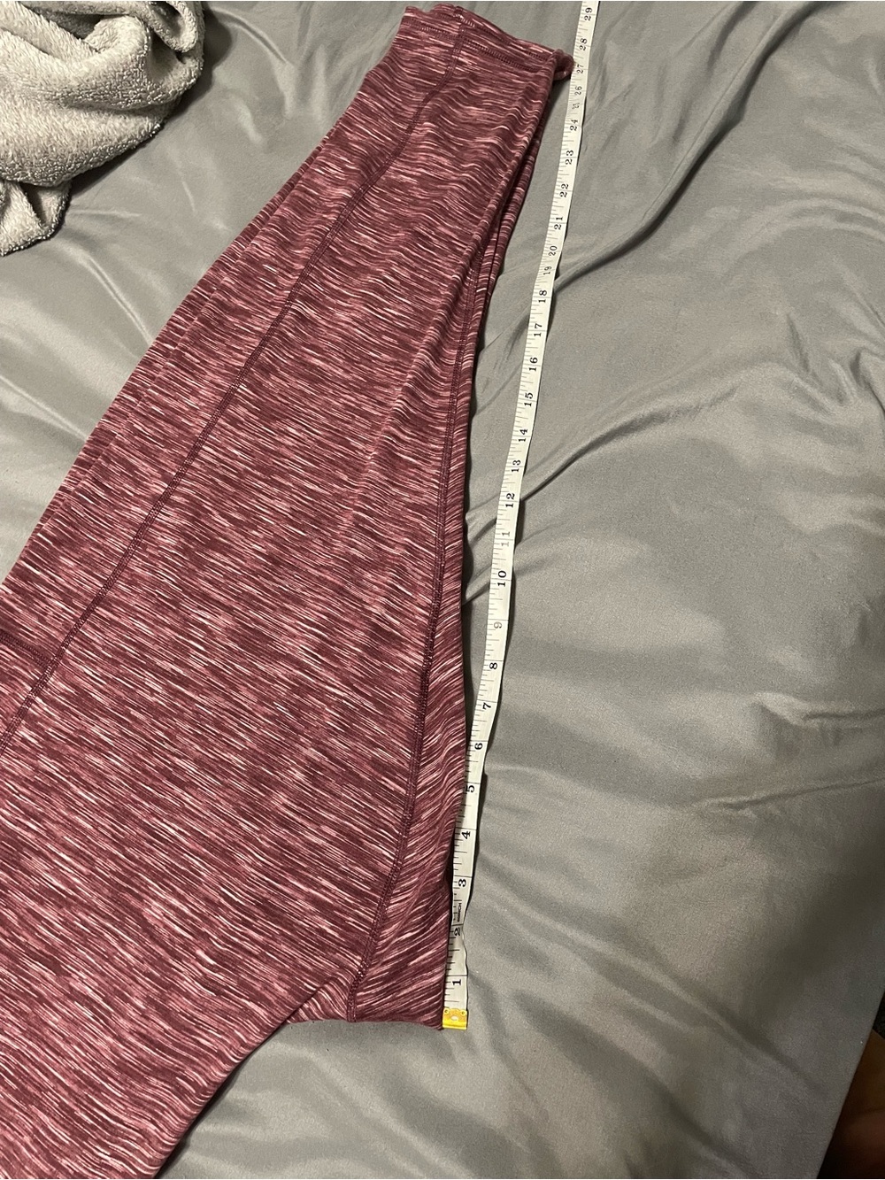 Maurices Heathered Mauve leggings